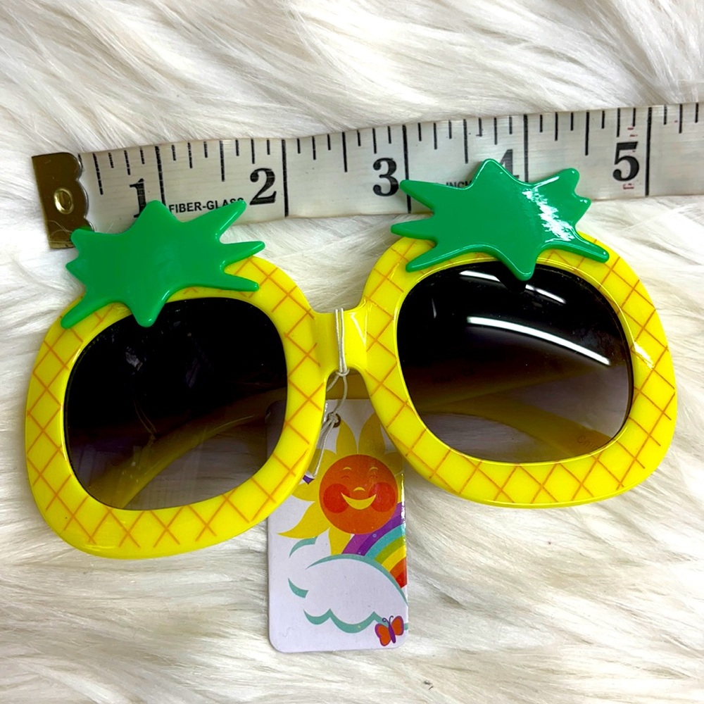 Kids Pineapple 🍍 Fashion Glasses 100% protection